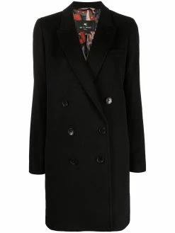 ETRO manteau croisé en laine