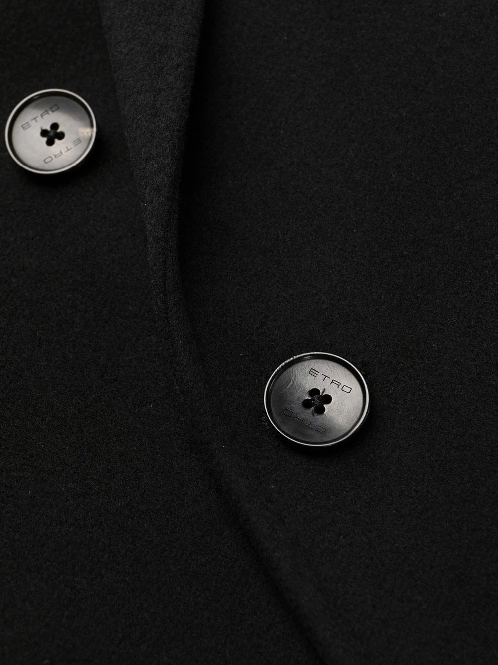 ETRO Prix Usine Manteau croisé en laine manteaux à simple boutonnage femme 8 ETRO manteau croisé en laine