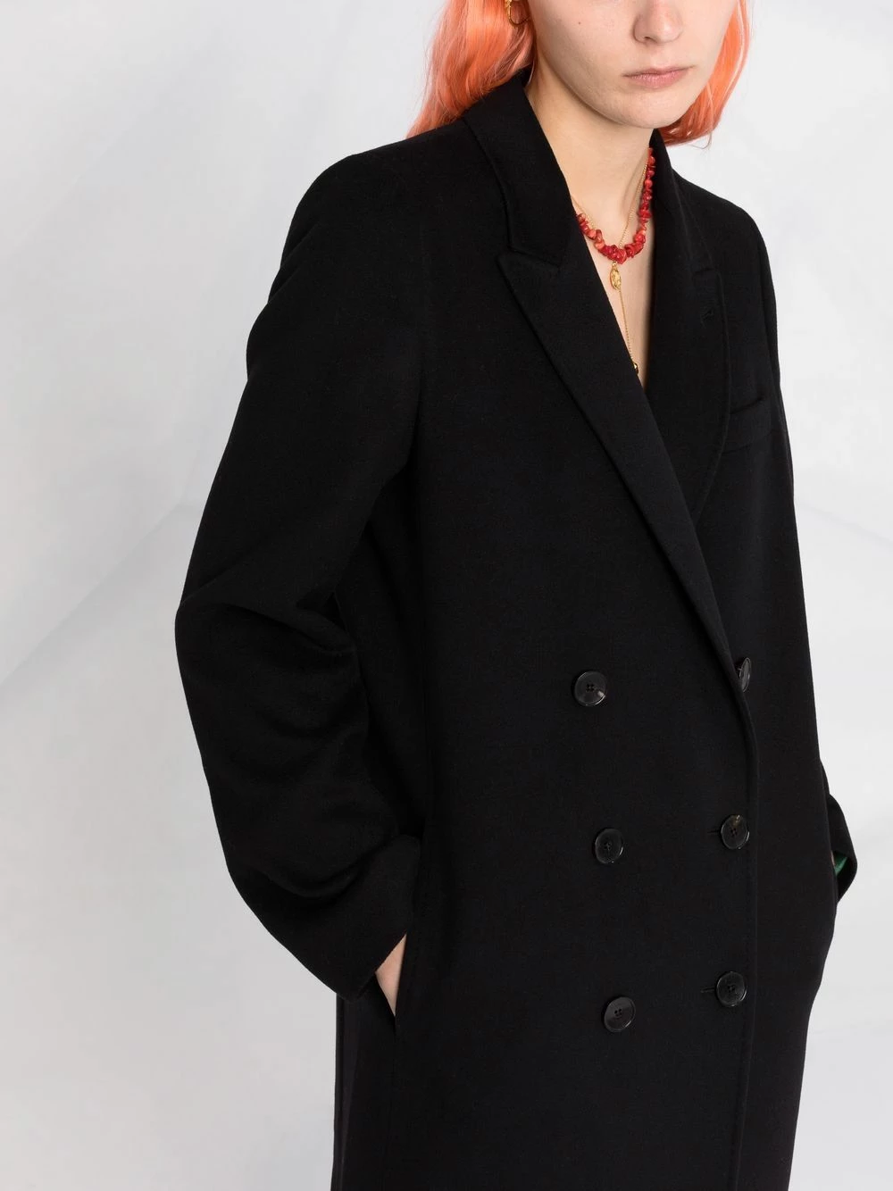 ETRO Prix Usine Manteau croisé en laine manteaux à simple boutonnage femme 5 ETRO manteau croisé en laine