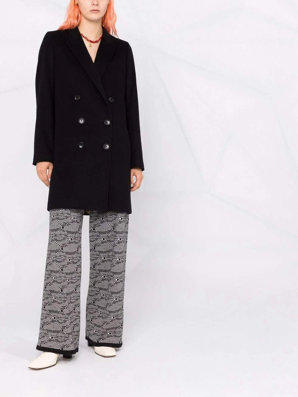 ETRO Prix Usine Manteau croisé en laine manteaux à simple boutonnage femme 2 ETRO manteau croisé en laine