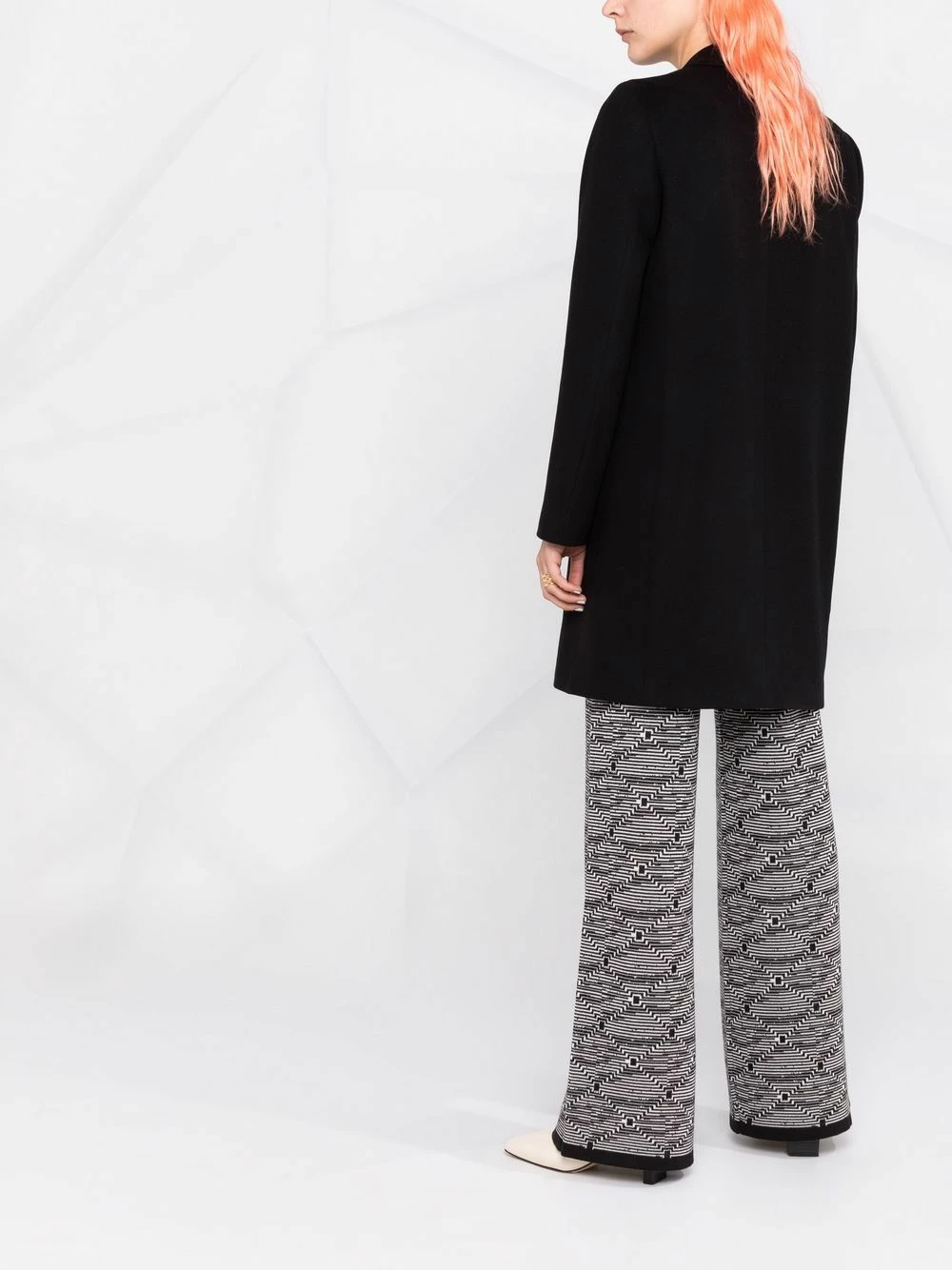 ETRO Prix Usine Manteau croisé en laine manteaux à simple boutonnage femme 6 ETRO manteau croisé en laine