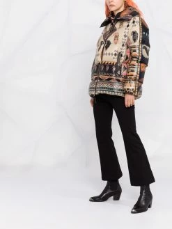 ETRO manteau à imprimé géométrique