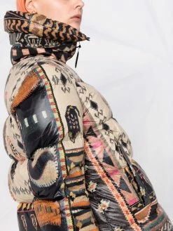 ETRO manteau à imprimé géométrique