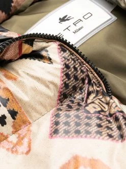 ETRO manteau à imprimé géométrique