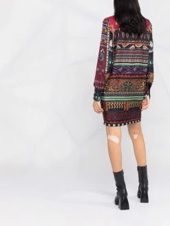 ETRO robe à imprimé géométrique