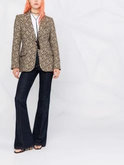 ETRO blazer à motif cachemire