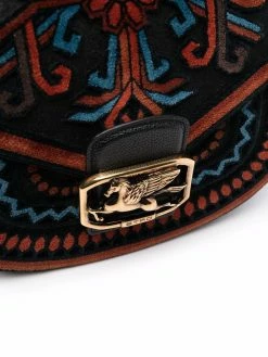 ETRO Sac porté épaule à imprimé géométrique Promos sacs porté épaule femme 8 ETRO sac porté épaule à imprimé géométrique