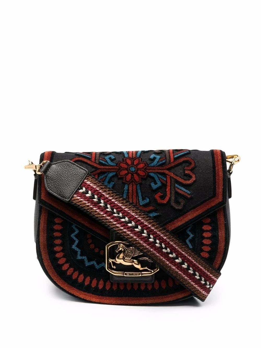 ETRO Sac porté épaule à imprimé géométrique Promos sacs porté épaule femme 1 ETRO sac porté épaule à imprimé géométrique