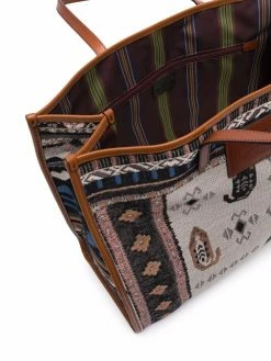 ETRO sac à main à patch logo