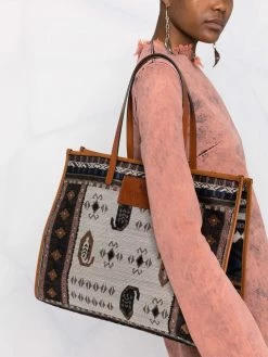 ETRO sac à main à patch logo