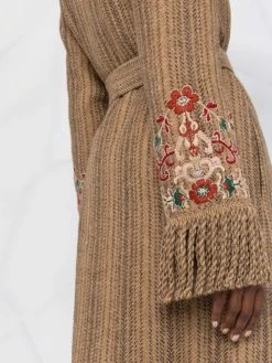 Prix Allégé ETRO Manteau long à broderies manteaux oversize femme 10 ETRO manteau long à broderies