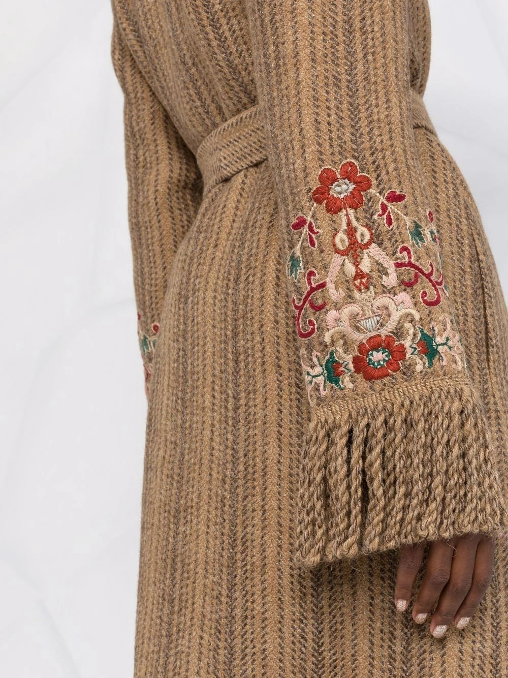 Prix Allégé ETRO Manteau long à broderies manteaux oversize femme 3 ETRO manteau long à broderies