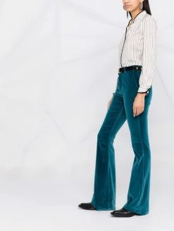 ETRO blouse en soie à rayures