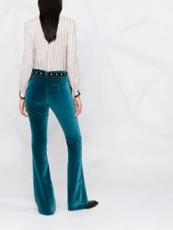 ETRO blouse en soie à rayures