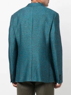 ETRO blazer droit à chevrons