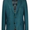 ETRO blazer droit à chevrons