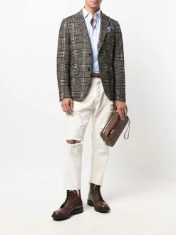 ETRO blazer à carreaux