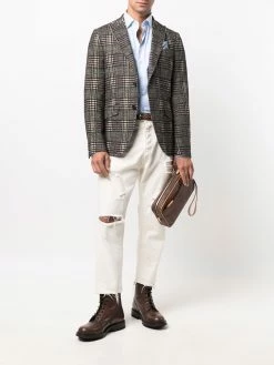 ETRO chemise à col contrastant