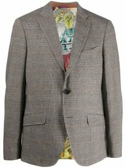 ETRO blazer à simple boutonnage