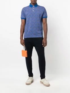 ETRO polo à imprimé cachemire