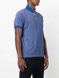ETRO polo à imprimé cachemire