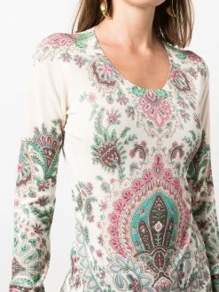 ETRO pull à motif cachemire