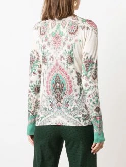 ETRO pull à motif cachemire