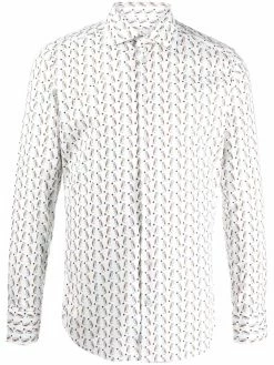 ETRO chemise boutonnée à broderies