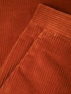 ETRO pantalon droit en velours côtelé