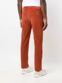 ETRO pantalon droit en velours côtelé