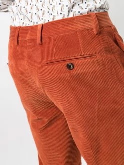 ETRO pantalon droit en velours côtelé