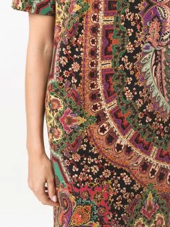 ETRO robe courte à motif cachemire