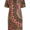 ETRO robe courte à motif cachemire