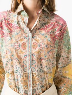 ETRO chemise à motif cachemire