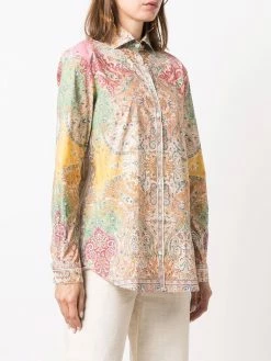 ETRO chemise à motif cachemire