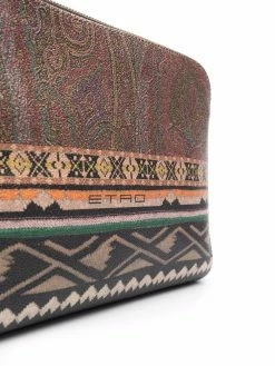 ETRO sac porté épaule à imprimés multiples