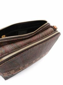 ETRO sac porté épaule à imprimés multiples
