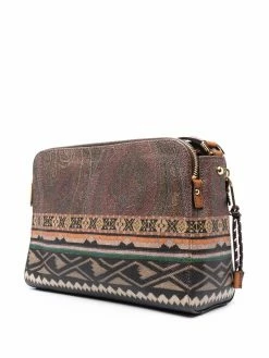 ETRO sac porté épaule à imprimés multiples