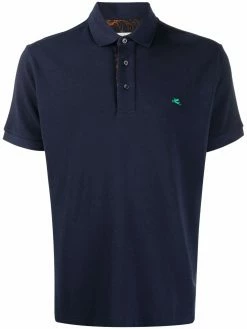 ETRO polo à logo brodé