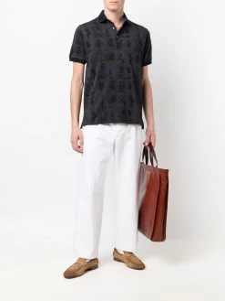 ETRO polo Statement à imprimé graphique