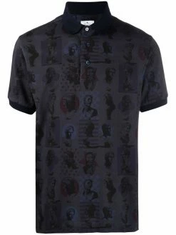 ETRO polo Statement à imprimé graphique