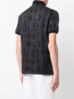 ETRO polo Statement à imprimé graphique