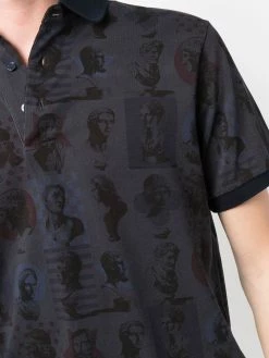 ETRO polo Statement à imprimé graphique