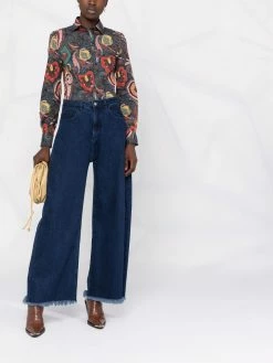 ETRO chemise à imprimé cachemire