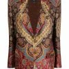 ETRO blazer à motif cachemire