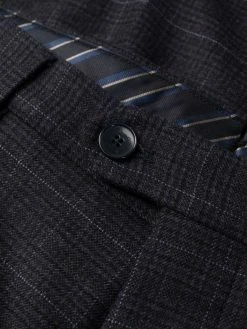 ETRO pantalon slim à carreaux vichy