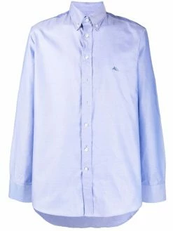ETRO chemise à logo brodé