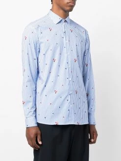 ETRO chemise à fines rayures