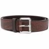 ETRO ceinture en cuir à motif cachemire