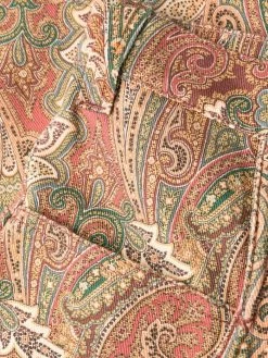 ETRO pantalon taille-haute à imprimé cachemire